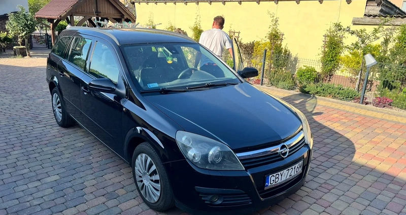Opel Astra cena 12500 przebieg: 211115, rok produkcji 2006 z Sławno małe 79